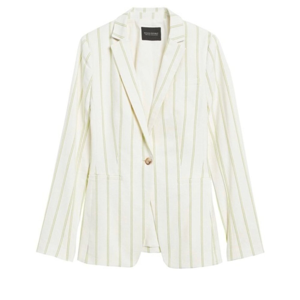 BANANA REPUBLIC Striped Blazer